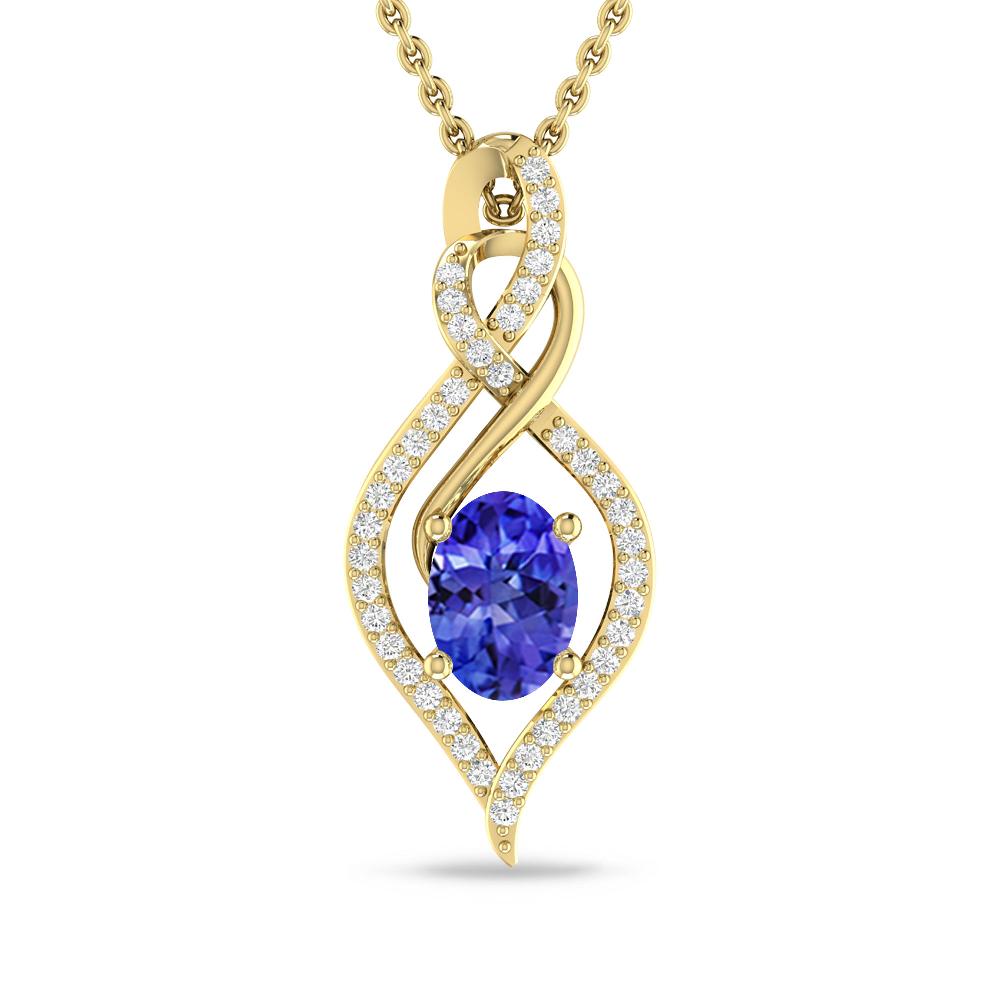 Yellow Gold - Tanzanite