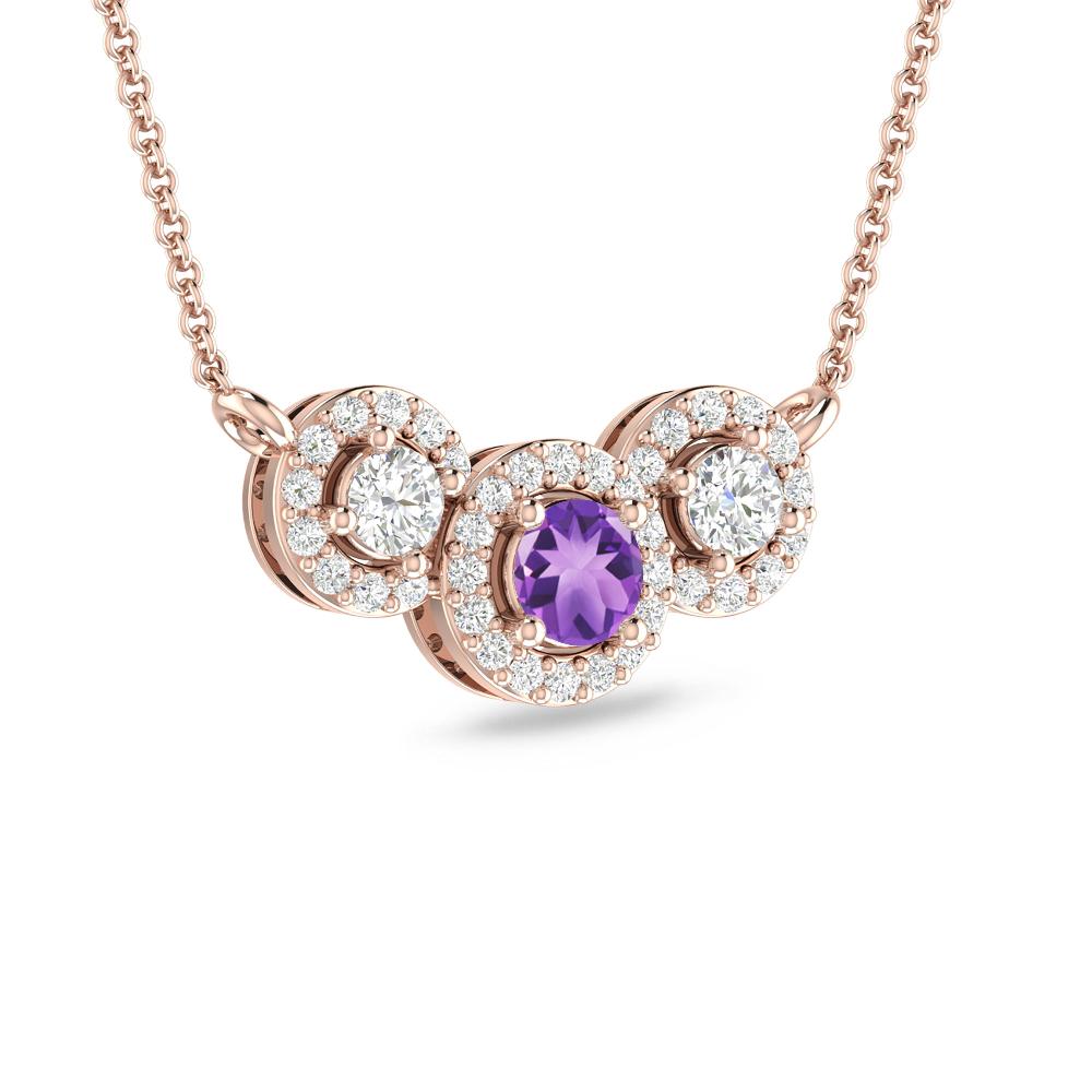 Rose Gold - Amethyst