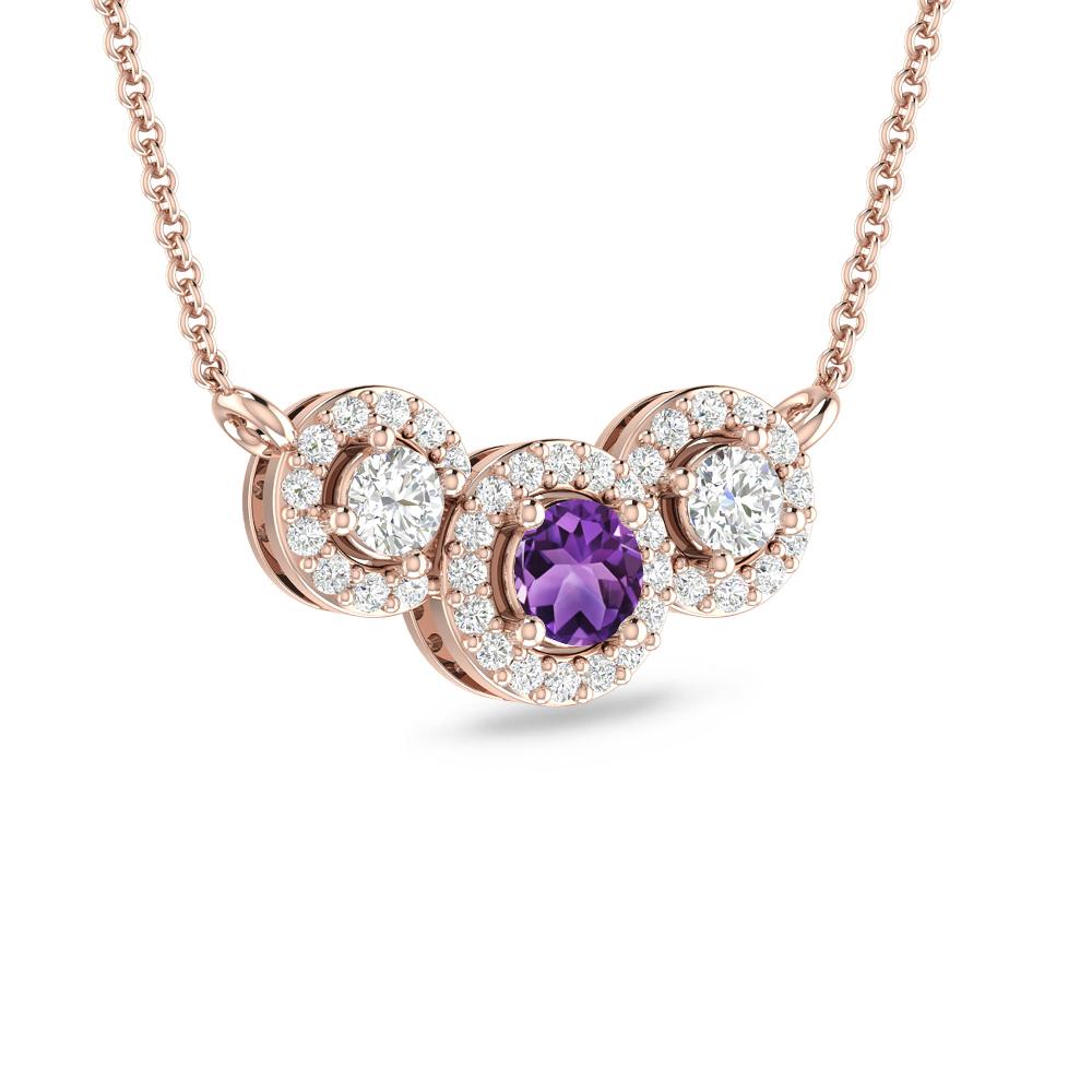 Rose Gold - Amethyst