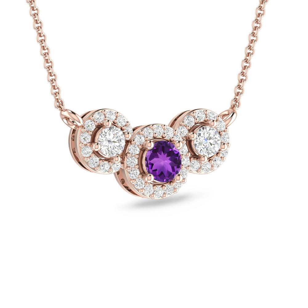 Rose Gold - Amethyst