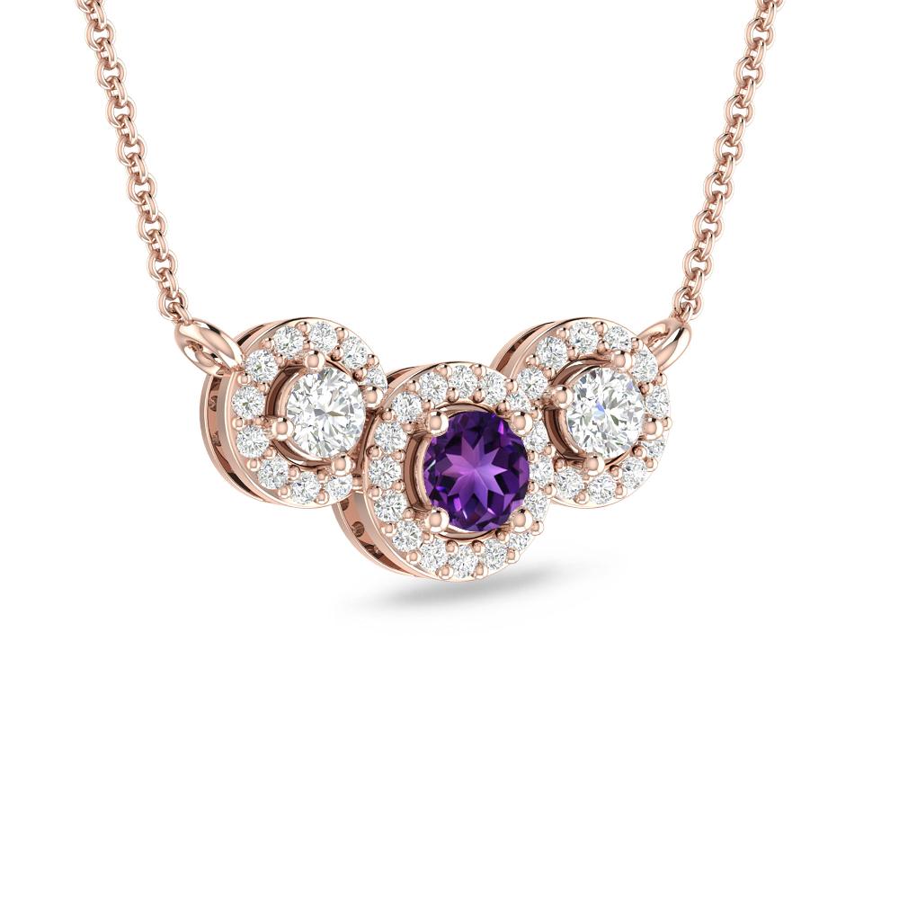 Rose Gold - Amethyst