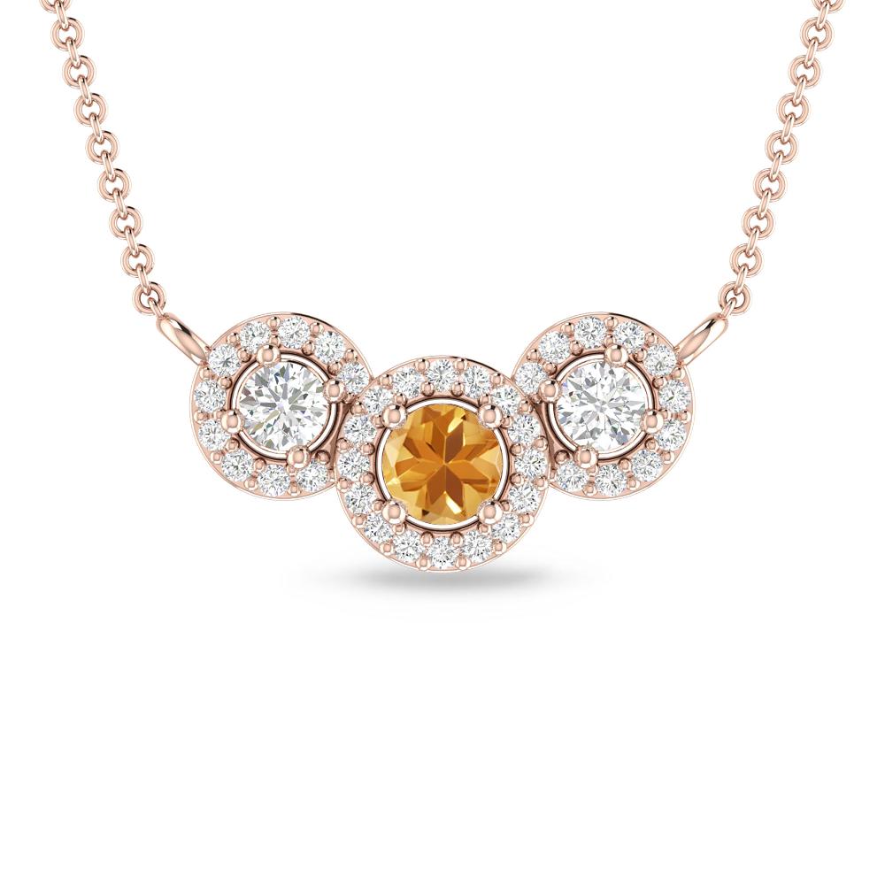 Rose Gold - Citrine