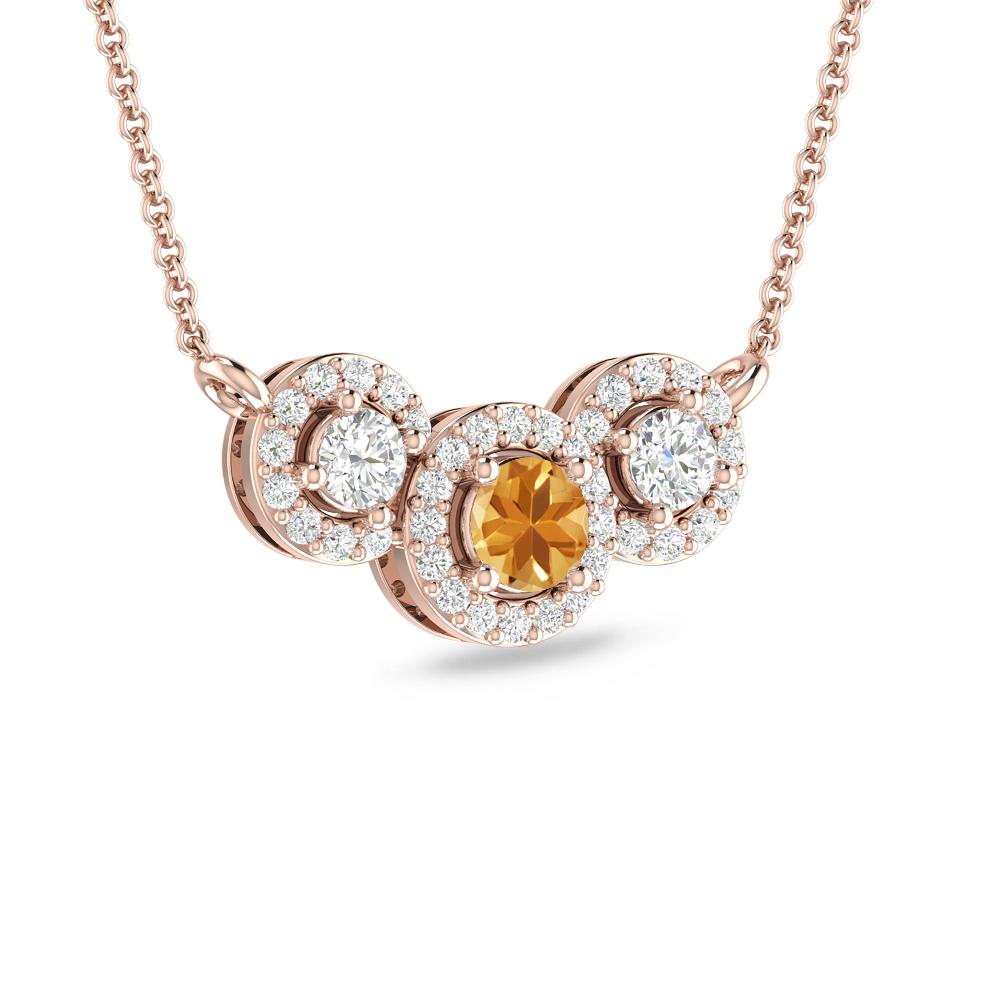 Rose Gold - Citrine