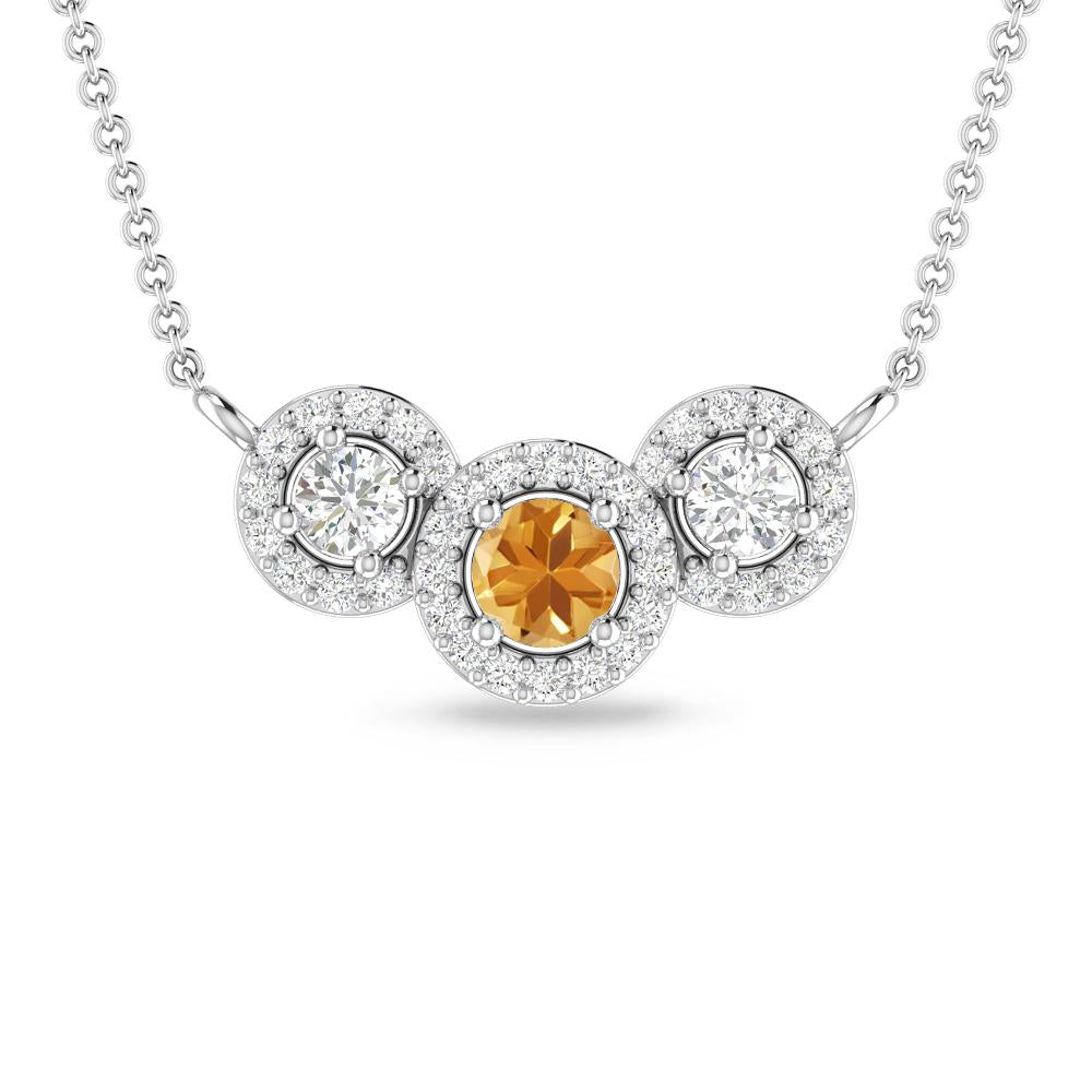 White Gold - Citrine