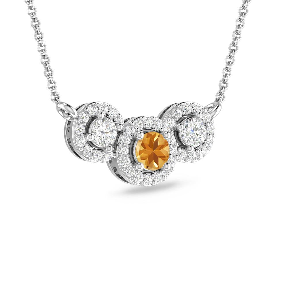 White Gold - Citrine