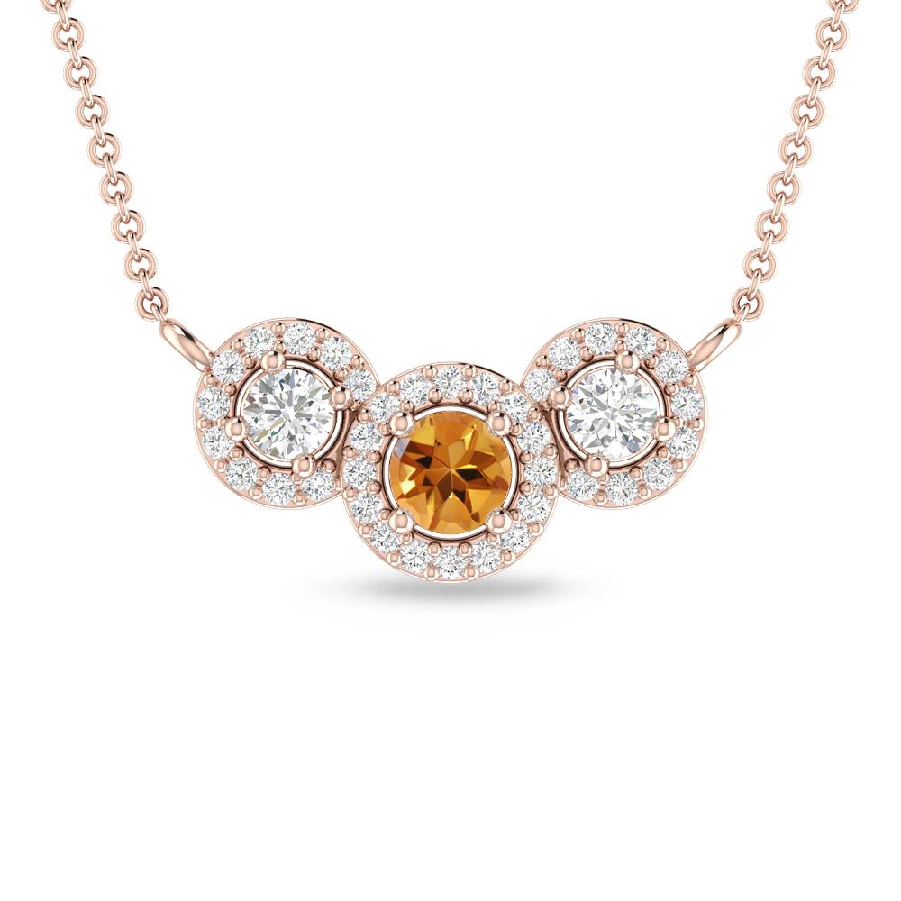 Rose Gold - Citrine