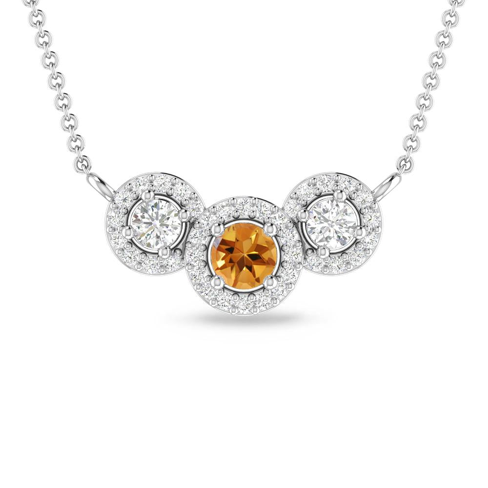 White Gold - Citrine