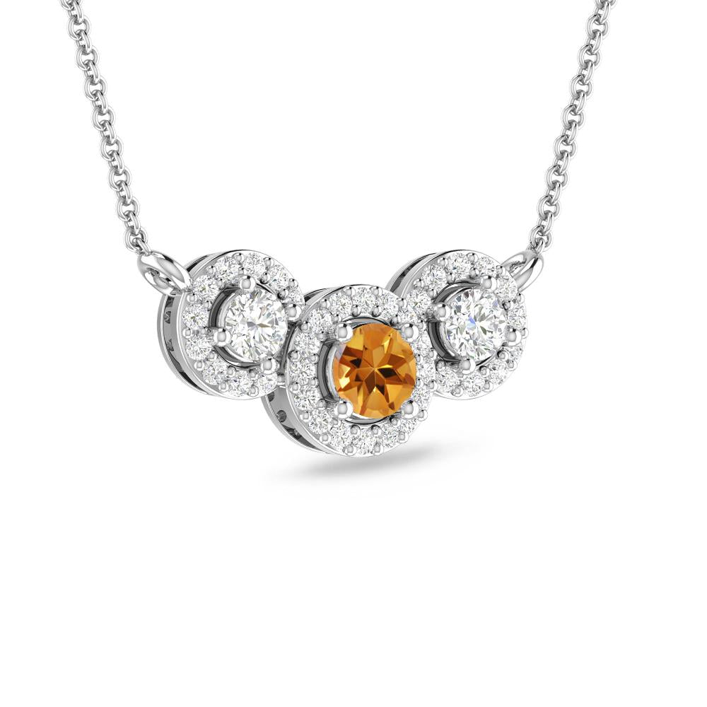 White Gold - Citrine