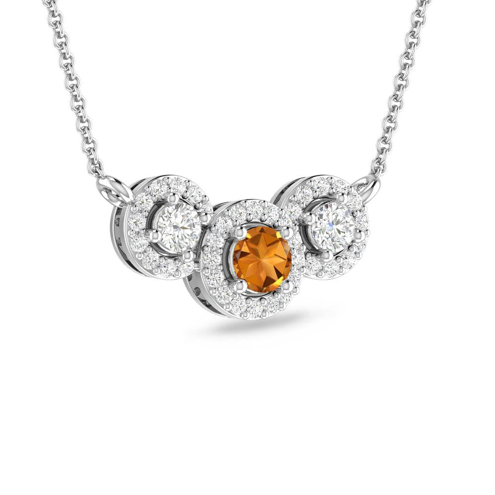 White Gold - Citrine