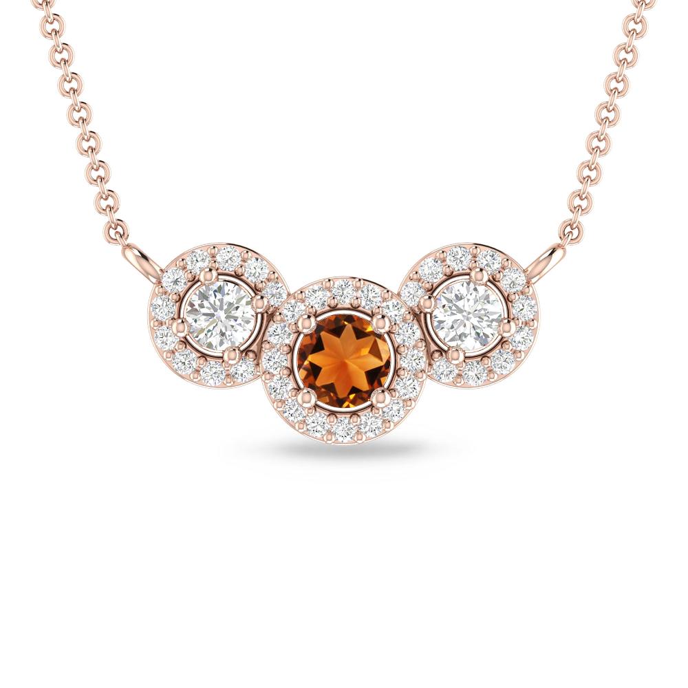 Rose Gold - Citrine