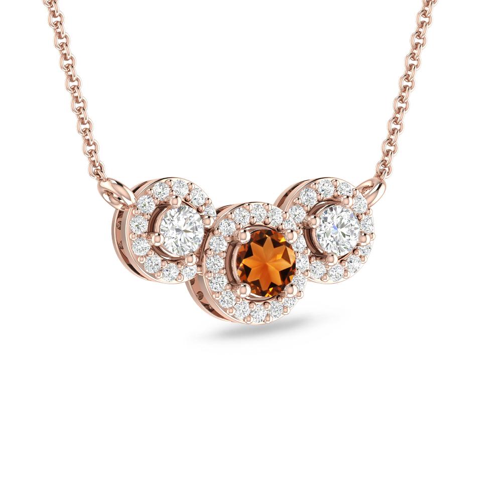 Rose Gold - Citrine