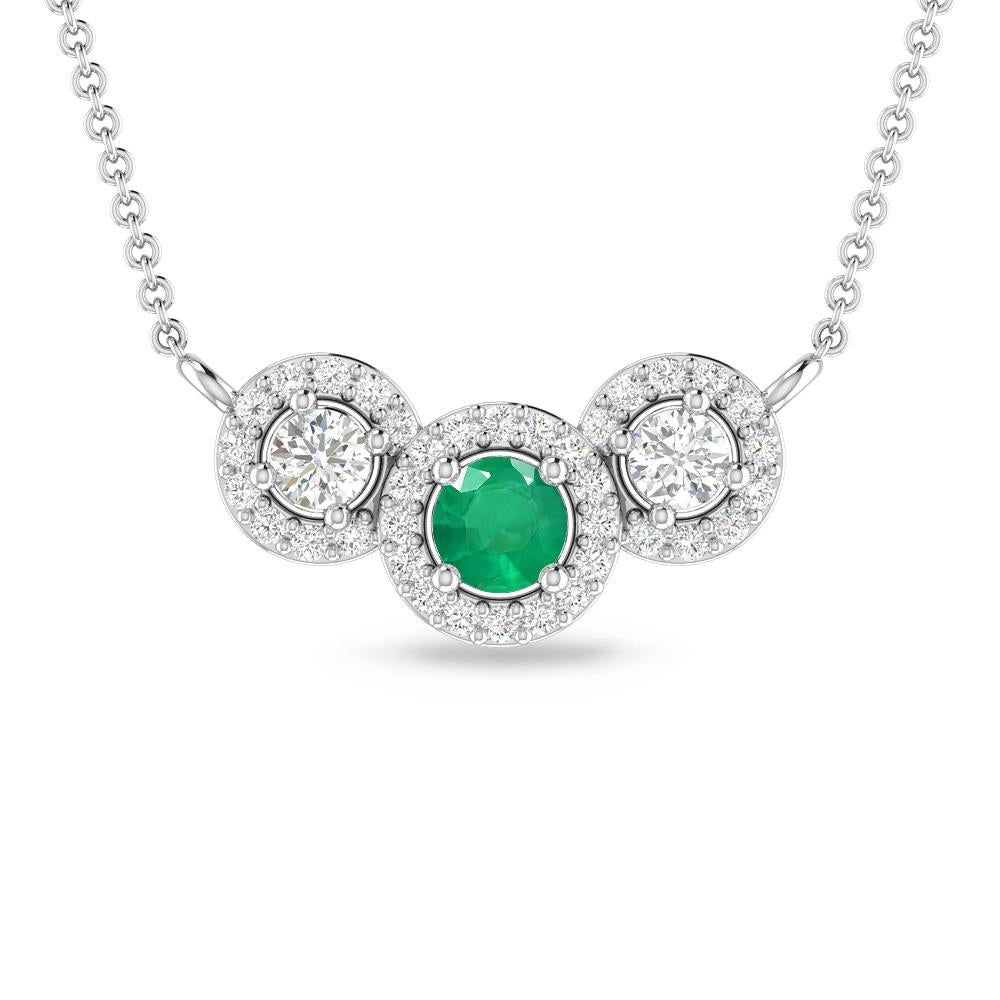 White Gold - Emerald