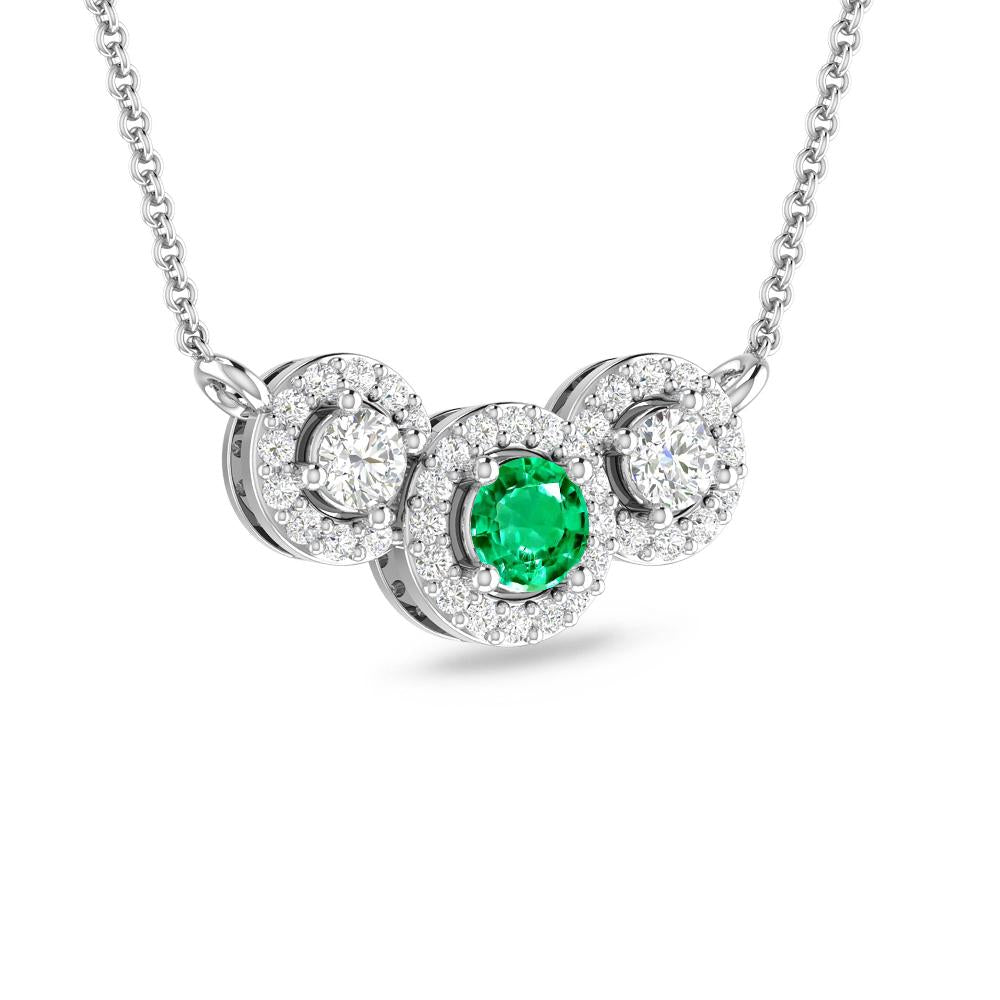 White Gold - Emerald