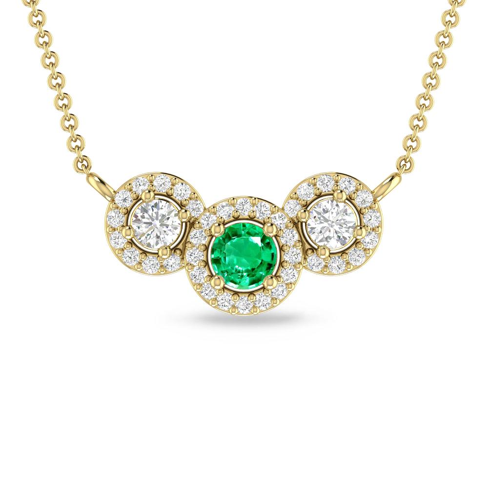 Yellow Gold - Emerald