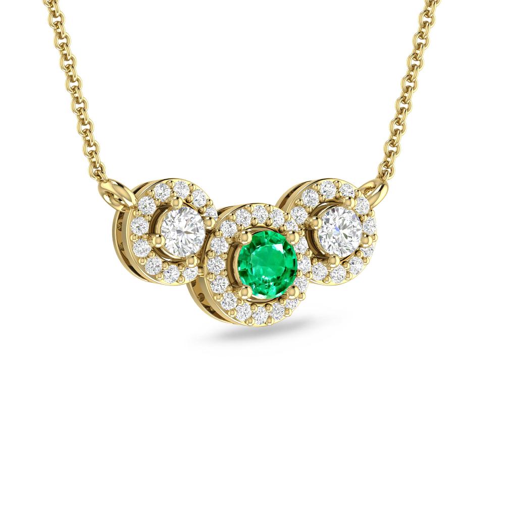 Yellow Gold - Emerald