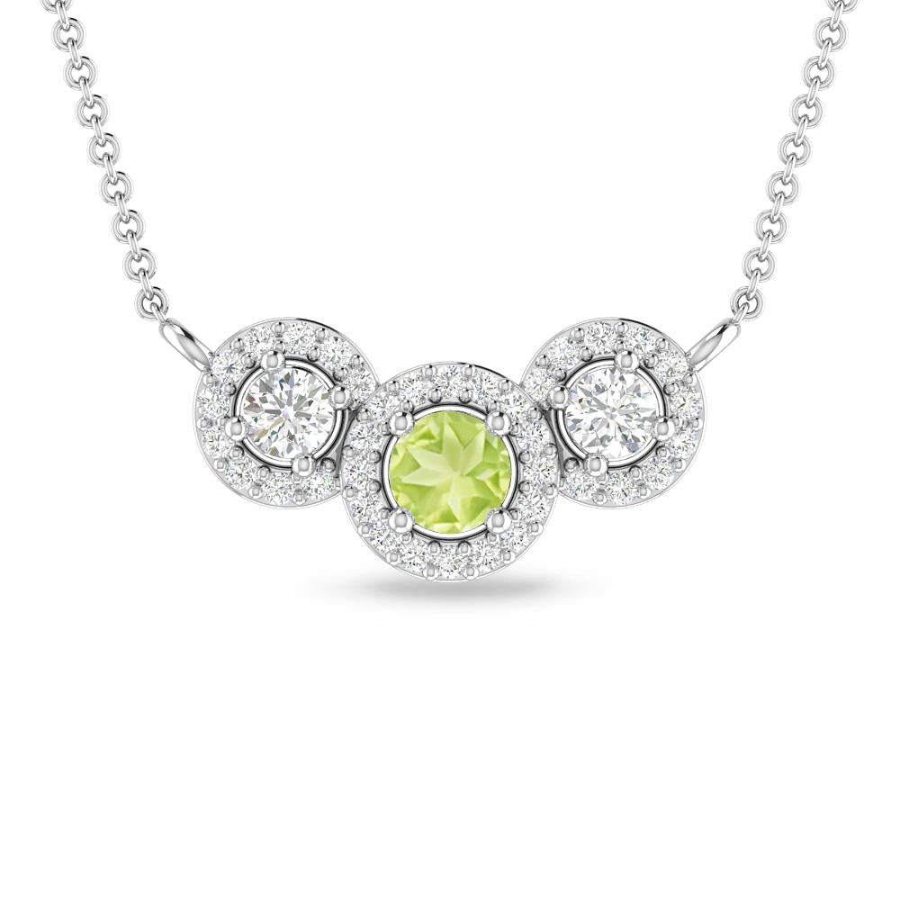 White Gold - Peridot