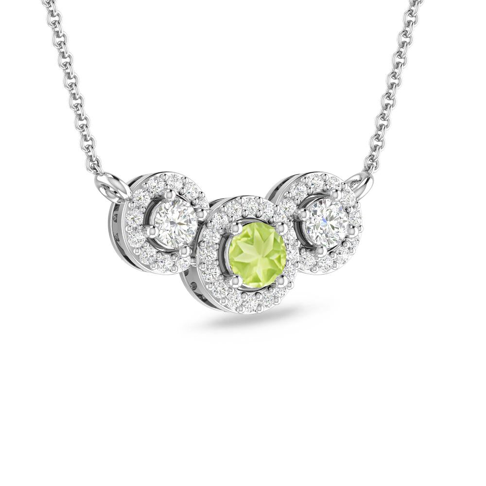 White Gold - Peridot