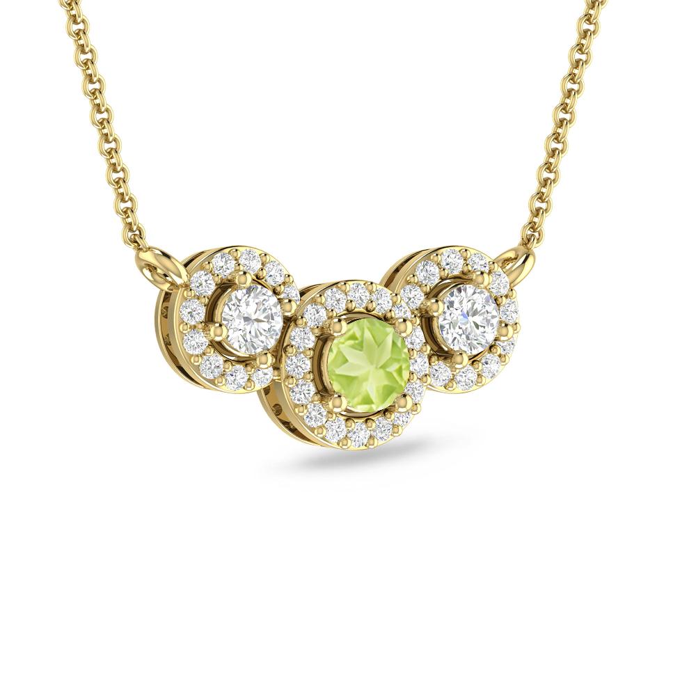 Yellow Gold - Peridot