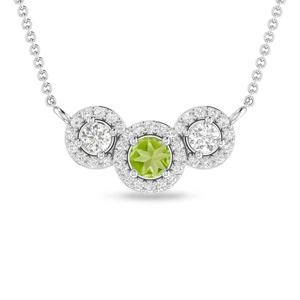 White Gold - Peridot