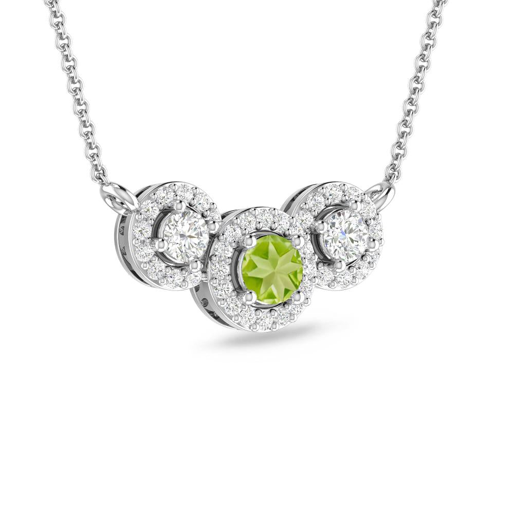 White Gold - Peridot