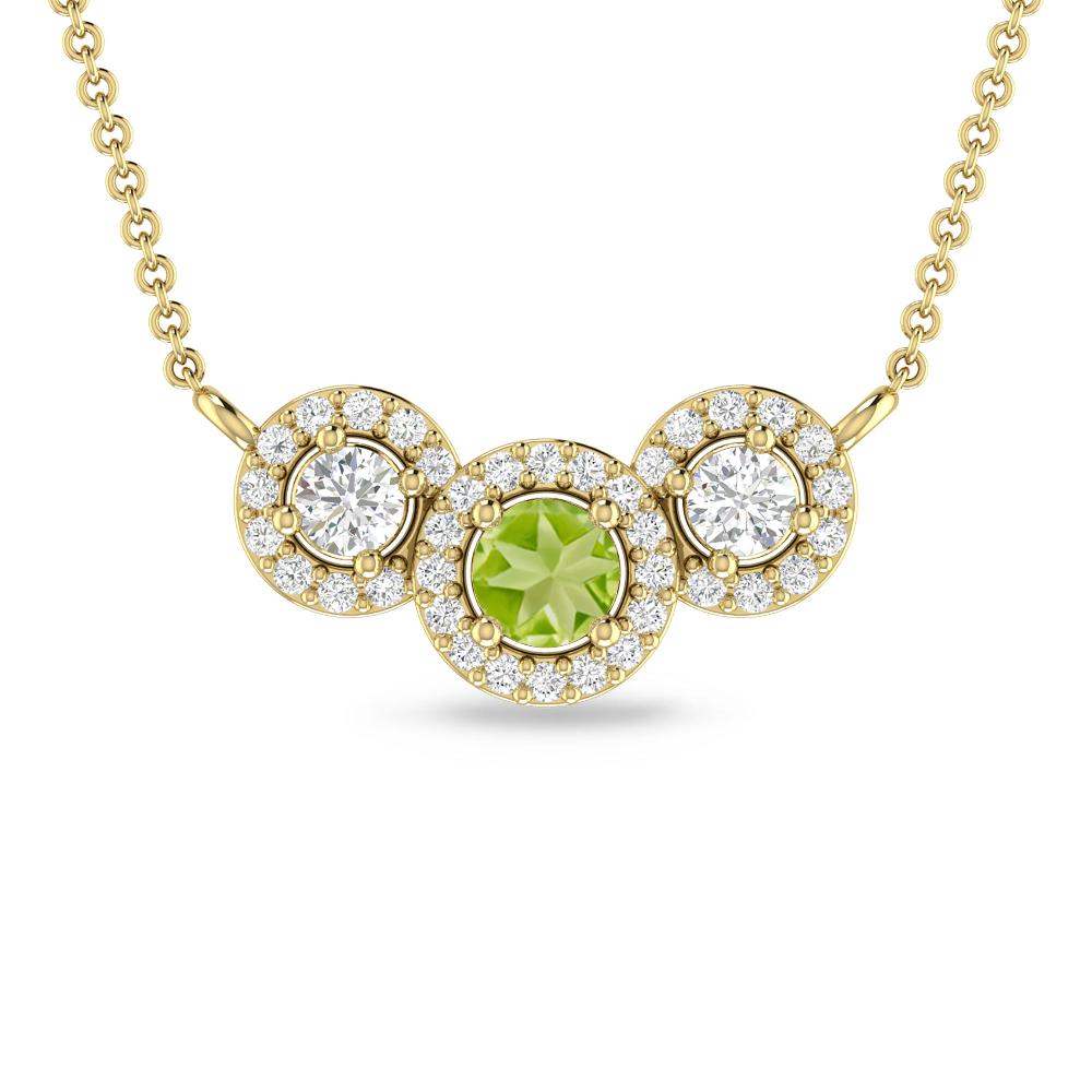 Yellow Gold - Peridot