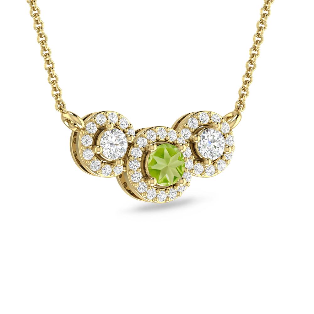 Yellow Gold - Peridot