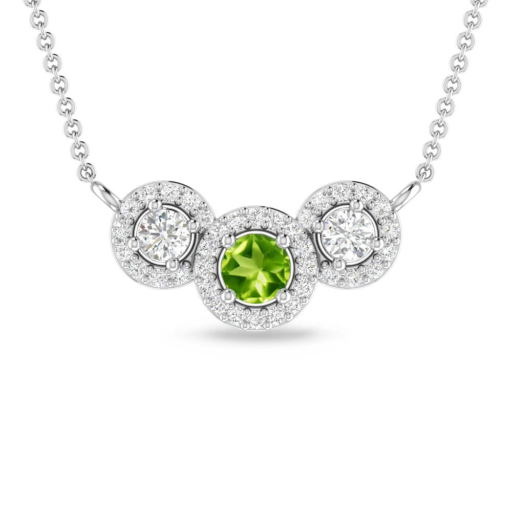 White Gold - Peridot