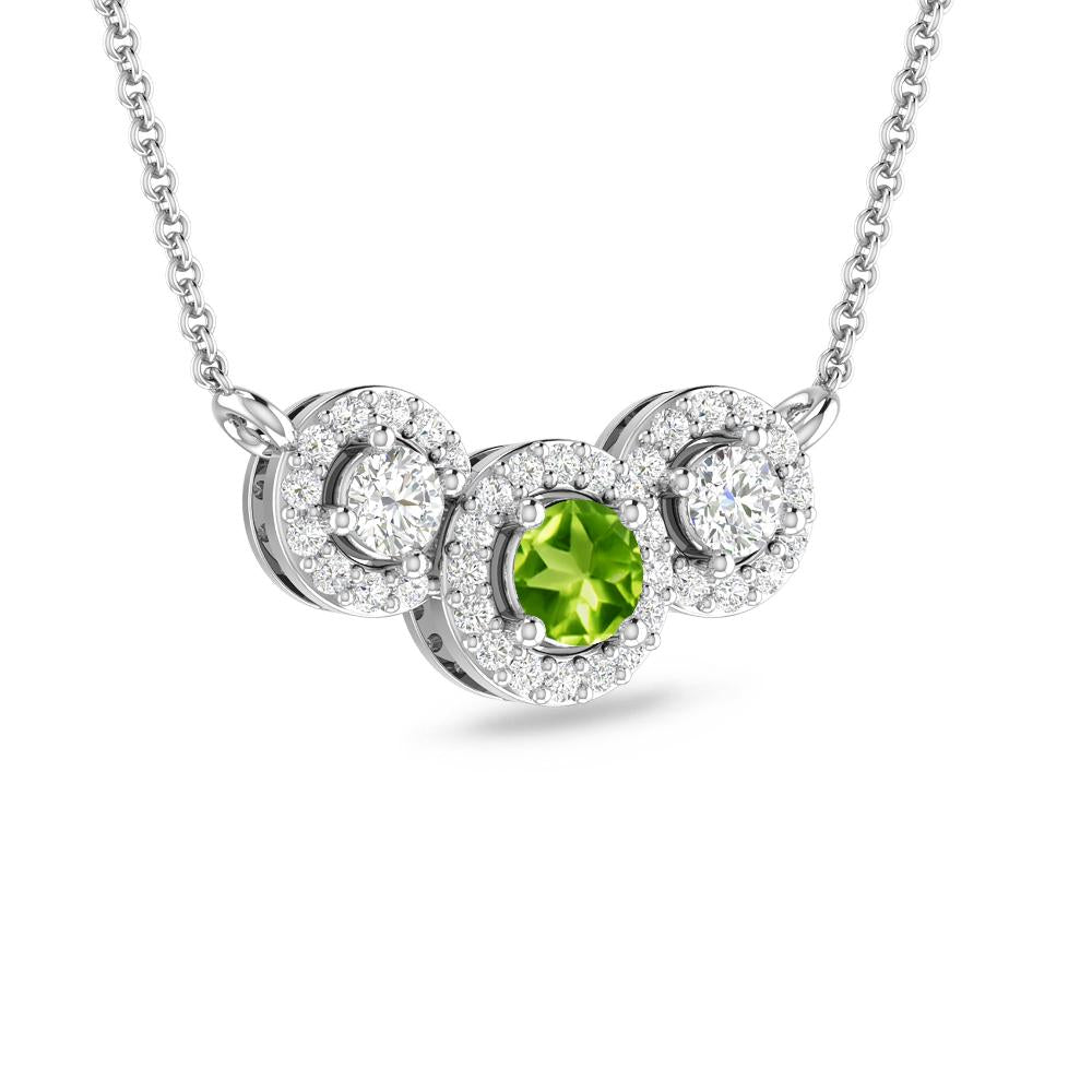 White Gold - Peridot