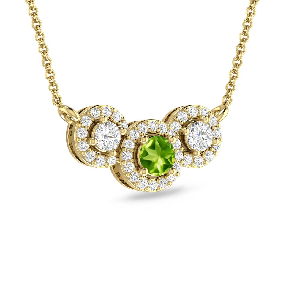 Yellow Gold - Peridot