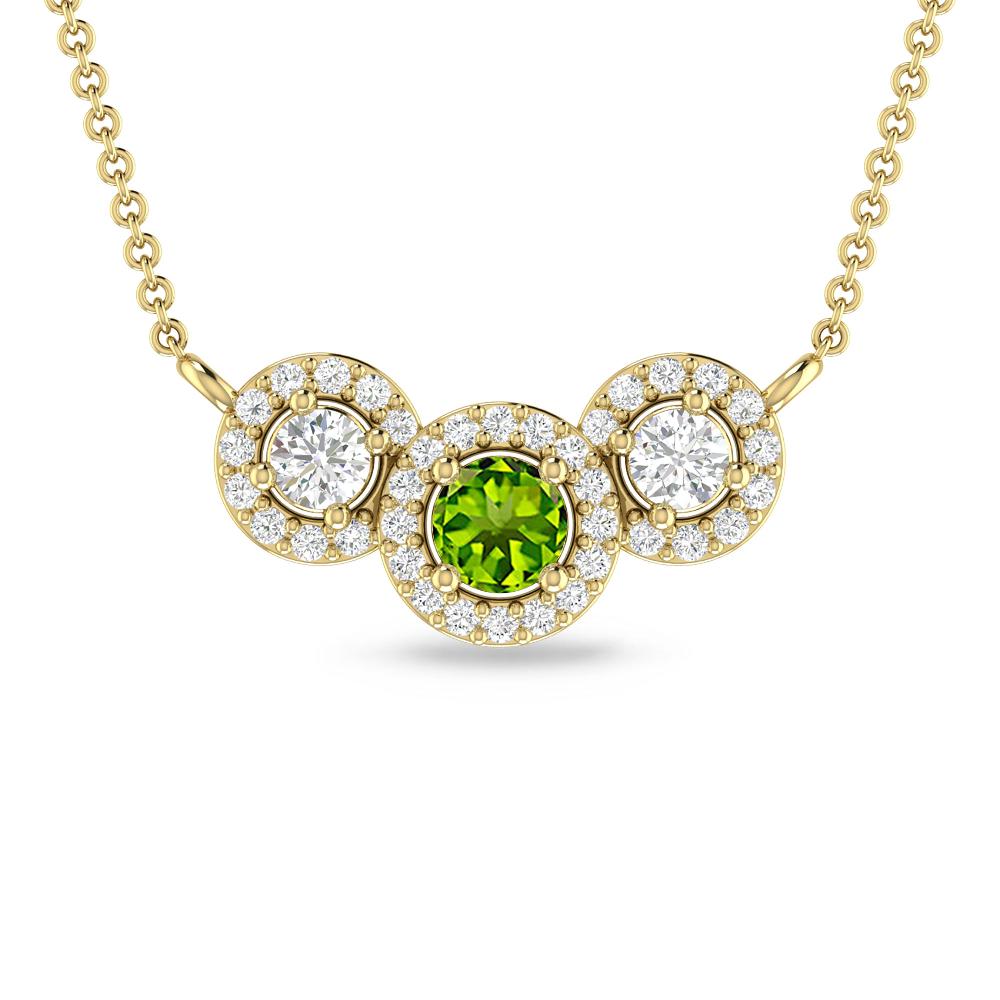 Yellow Gold - Peridot