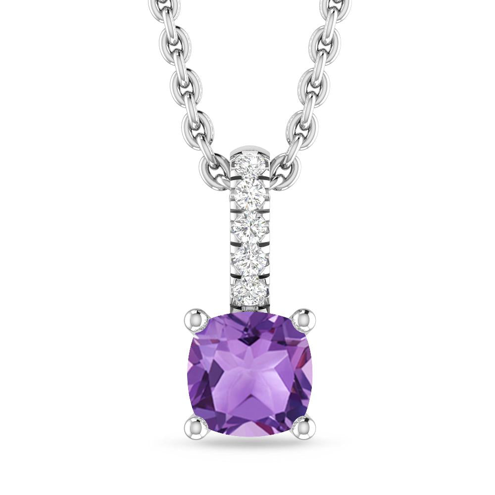 White Gold - Amethyst