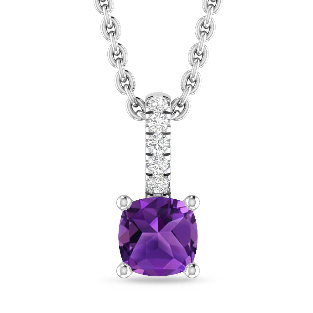 White Gold - Amethyst