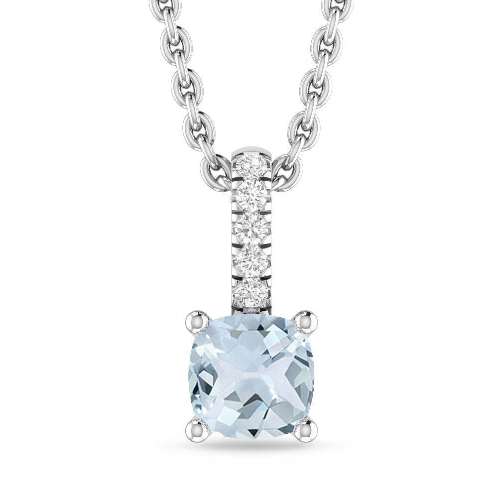 White Gold - Aquamarine