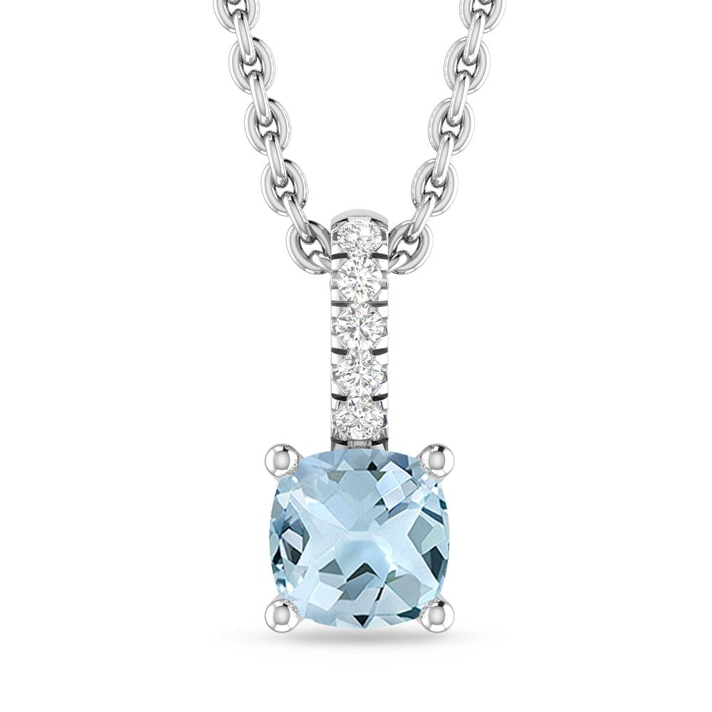 White Gold - Aquamarine