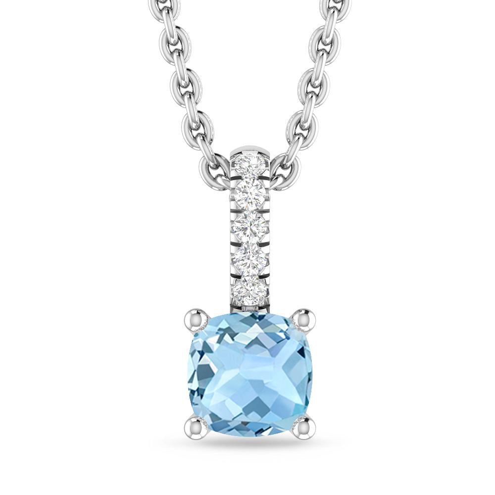 White Gold - Aquamarine