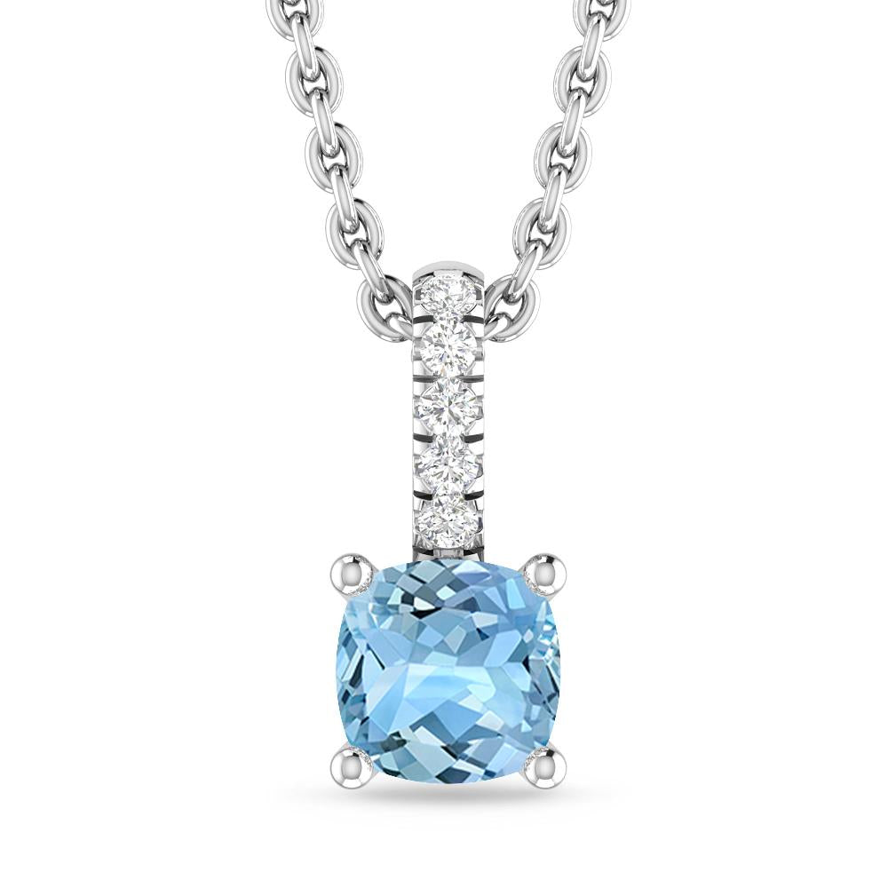 White Gold - Aquamarine