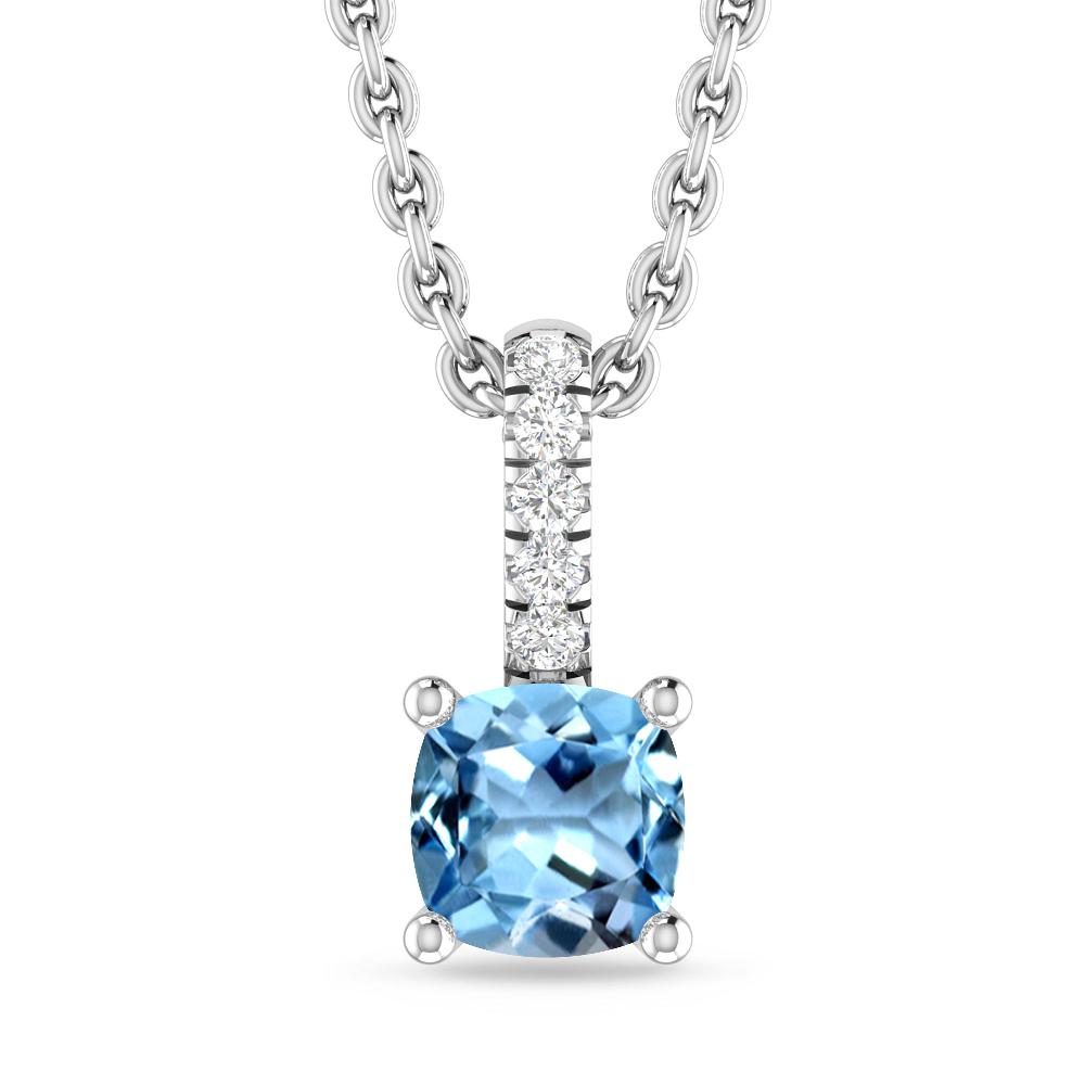 White Gold - Aquamarine