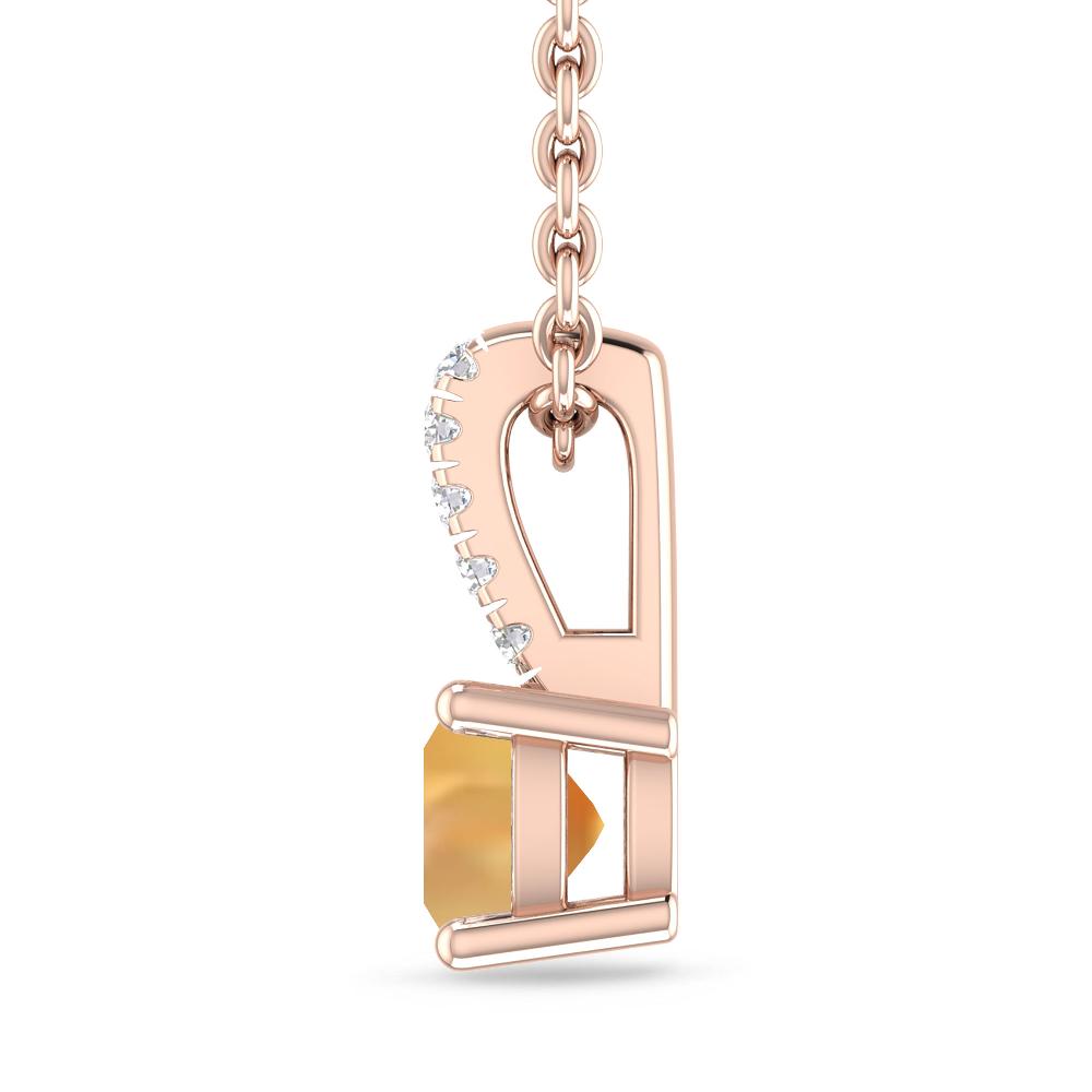 Rose Gold - Citrine