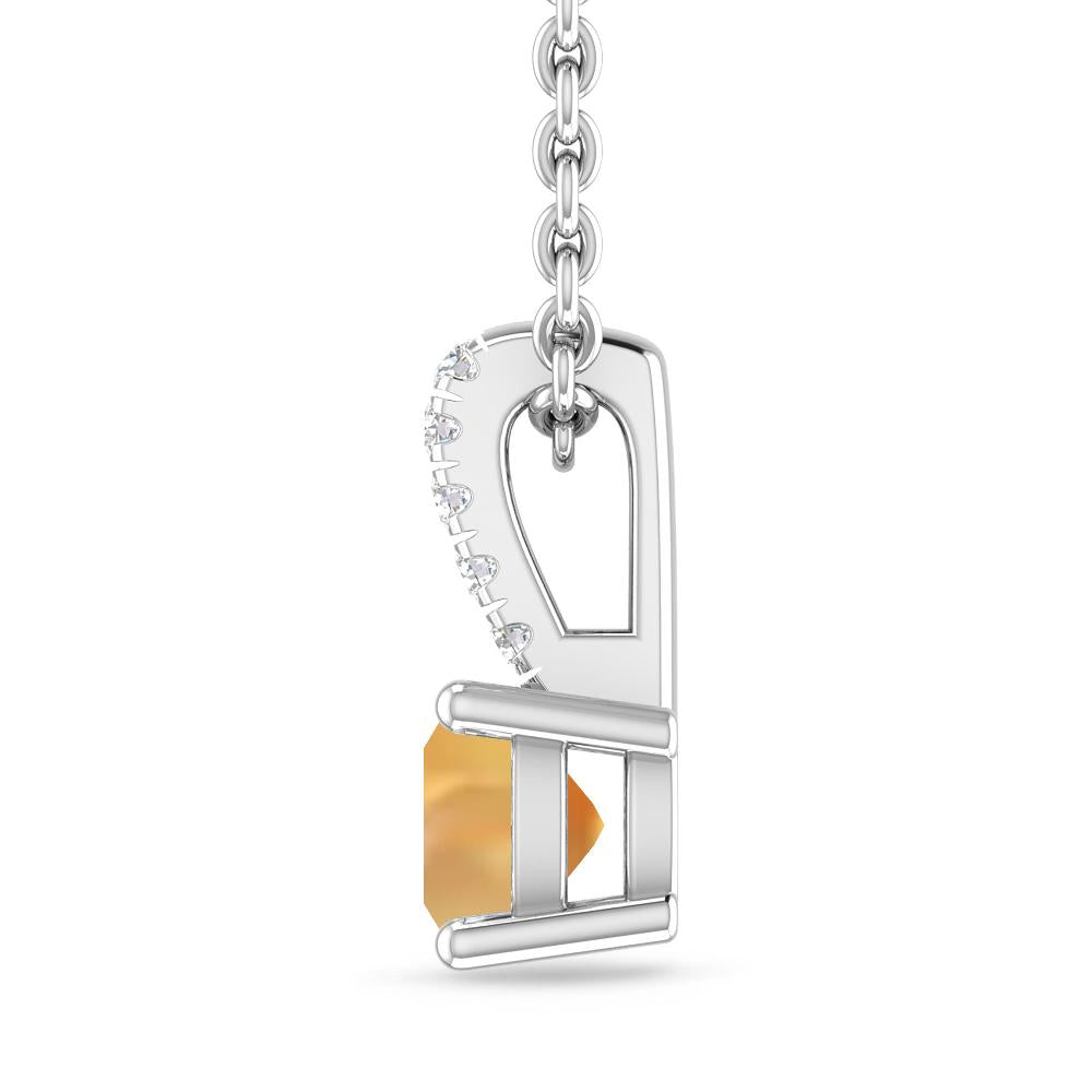 White Gold - Citrine