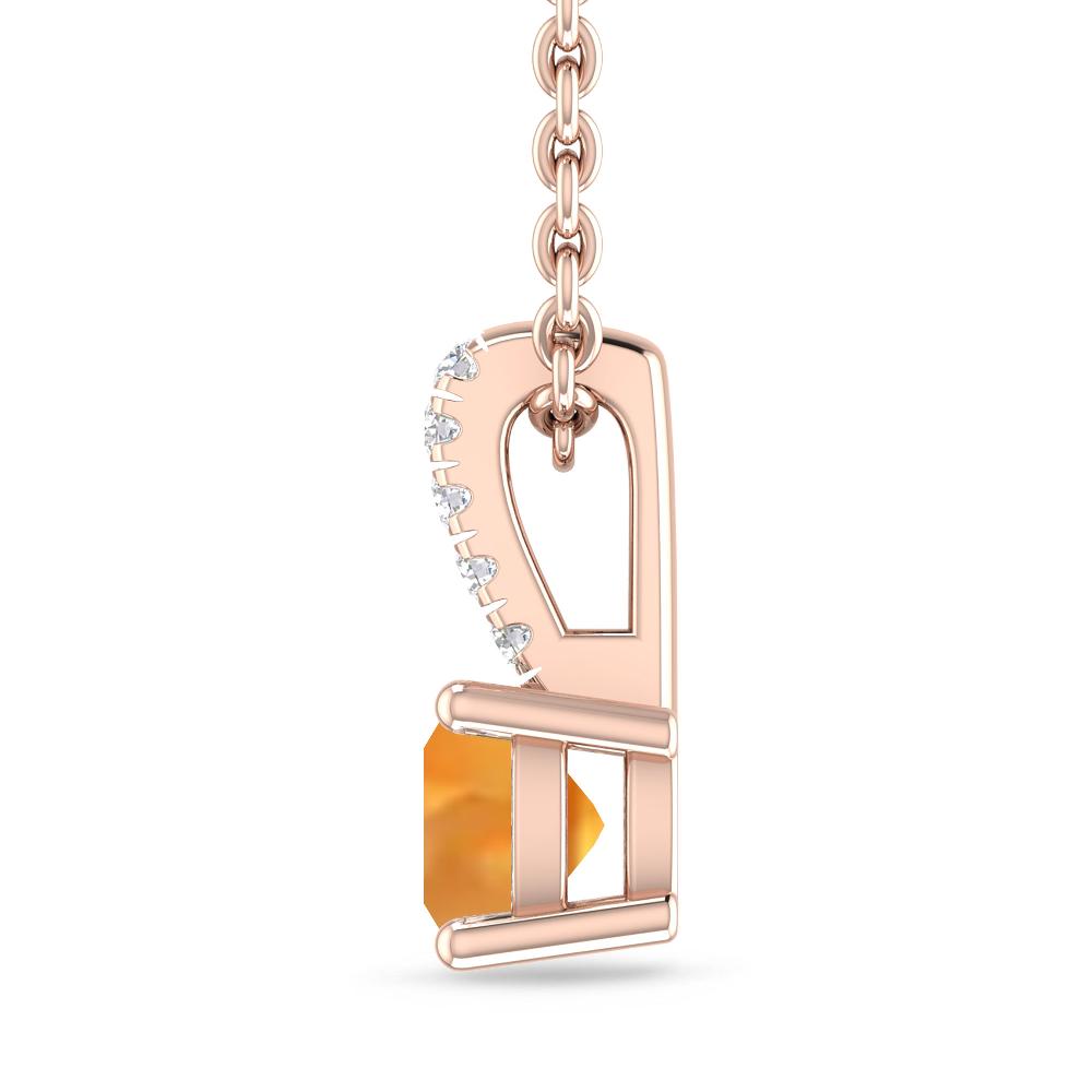 Rose Gold - Citrine