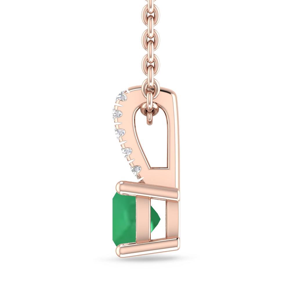 Rose Gold - Emerald