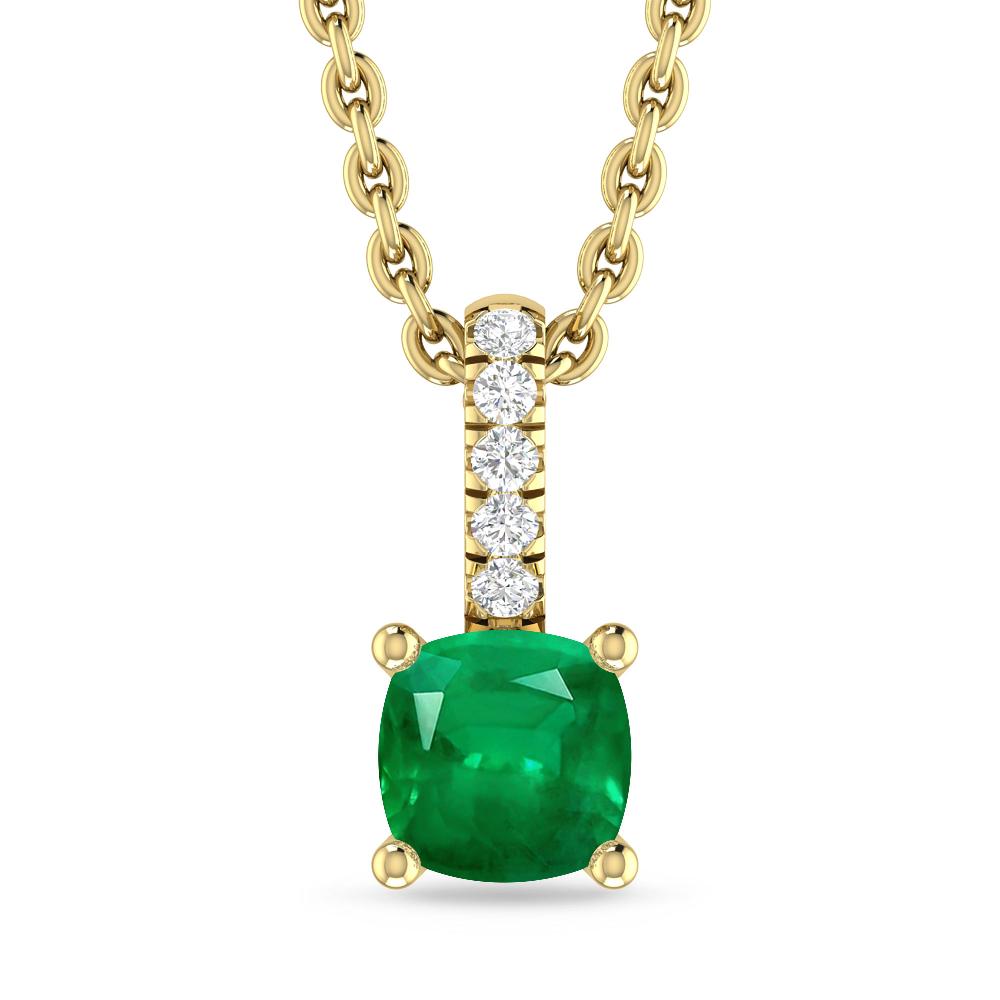 Yellow Gold - Emerald