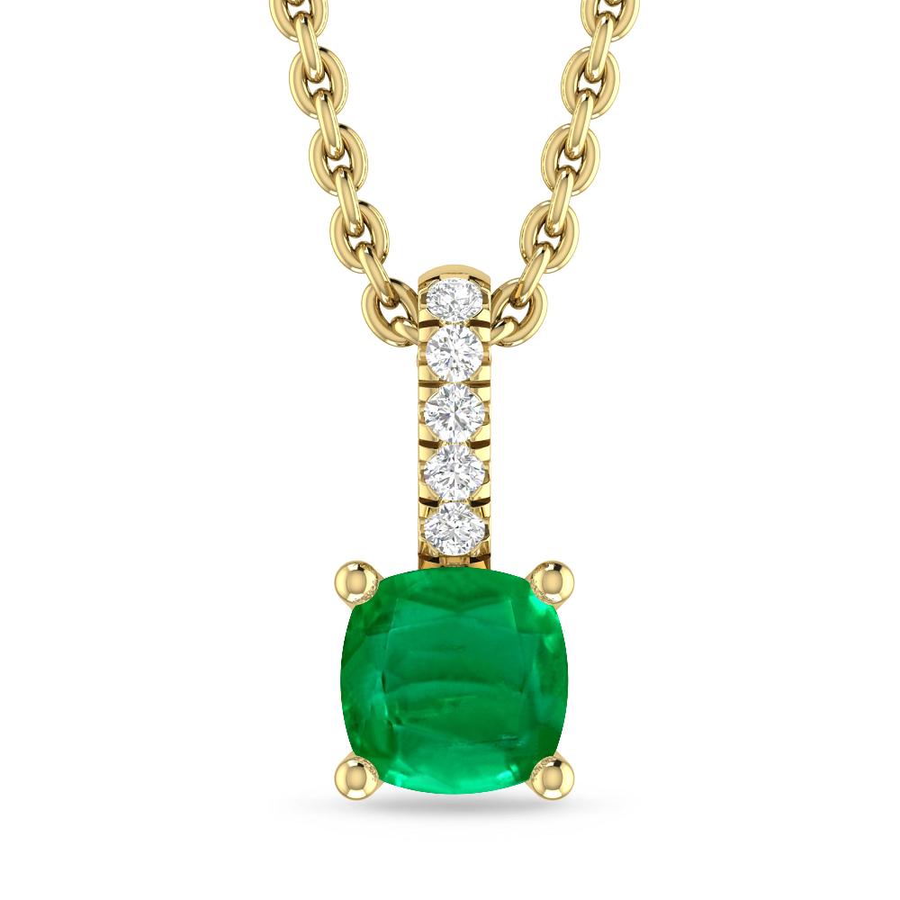 Yellow Gold - Emerald