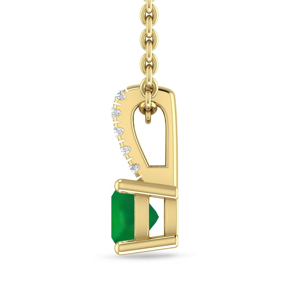 Yellow Gold - Emerald