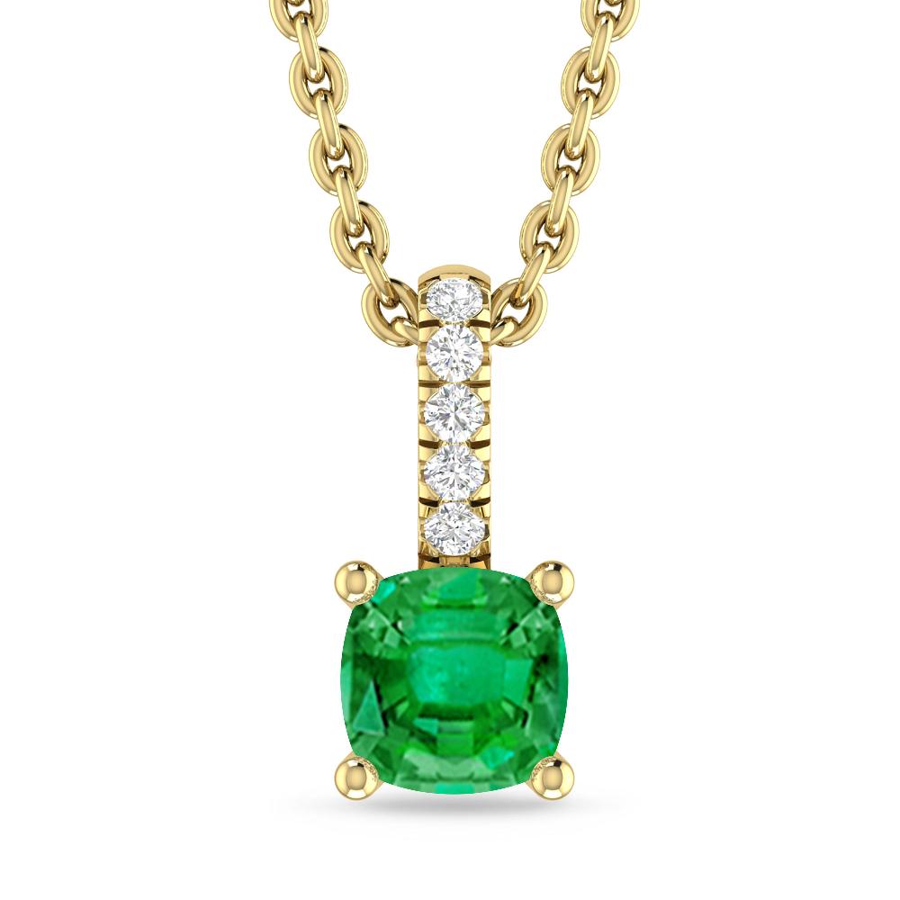 Yellow Gold - Emerald