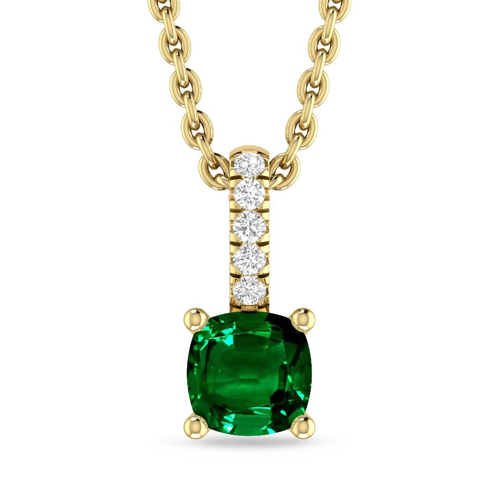 Yellow Gold - Emerald