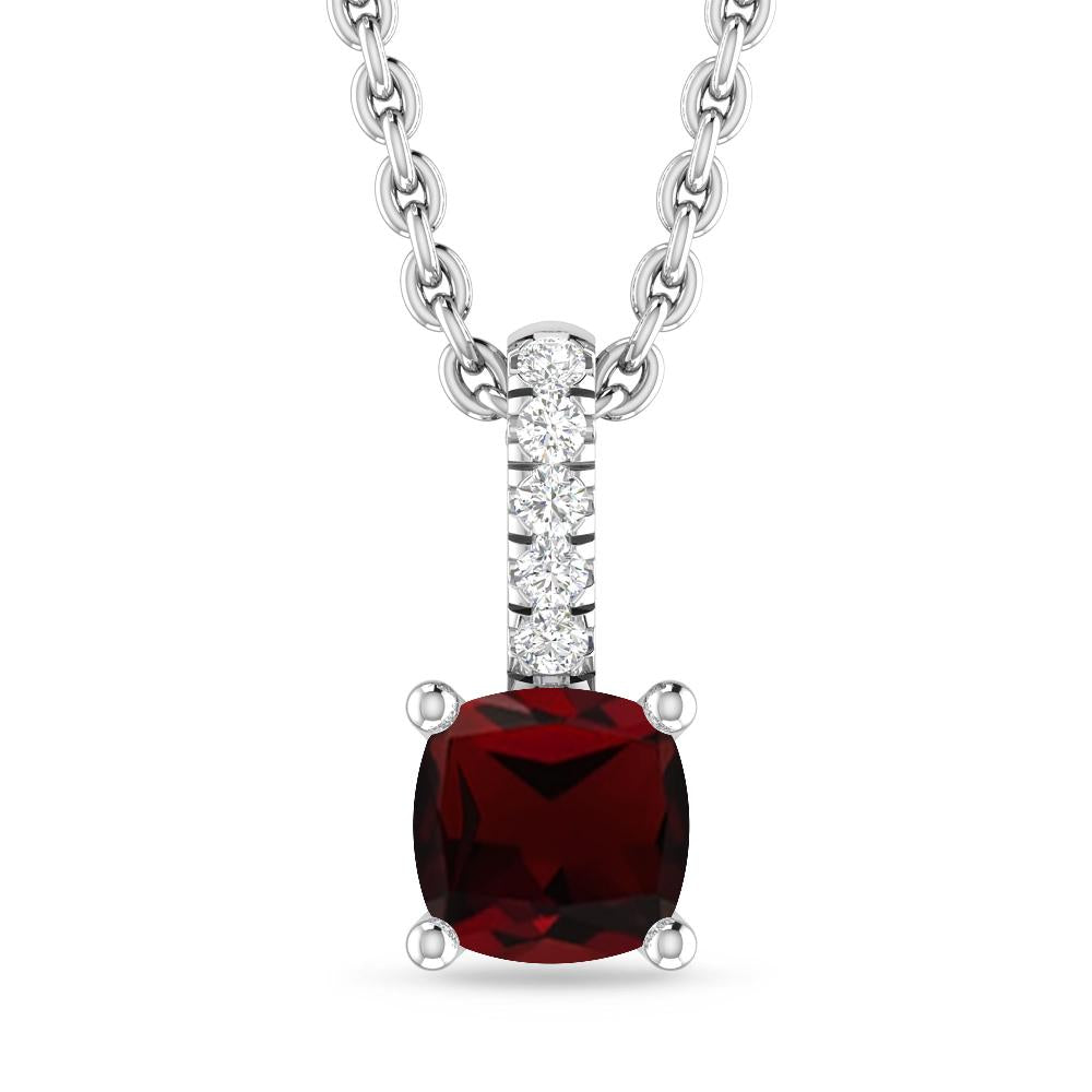 White Gold - Garnet