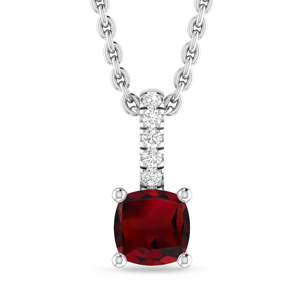 White Gold - Garnet