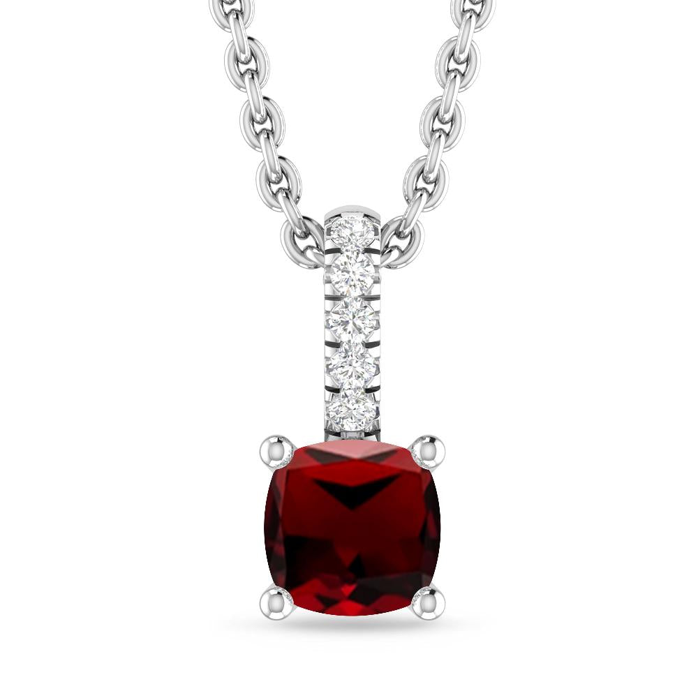 White Gold - Garnet