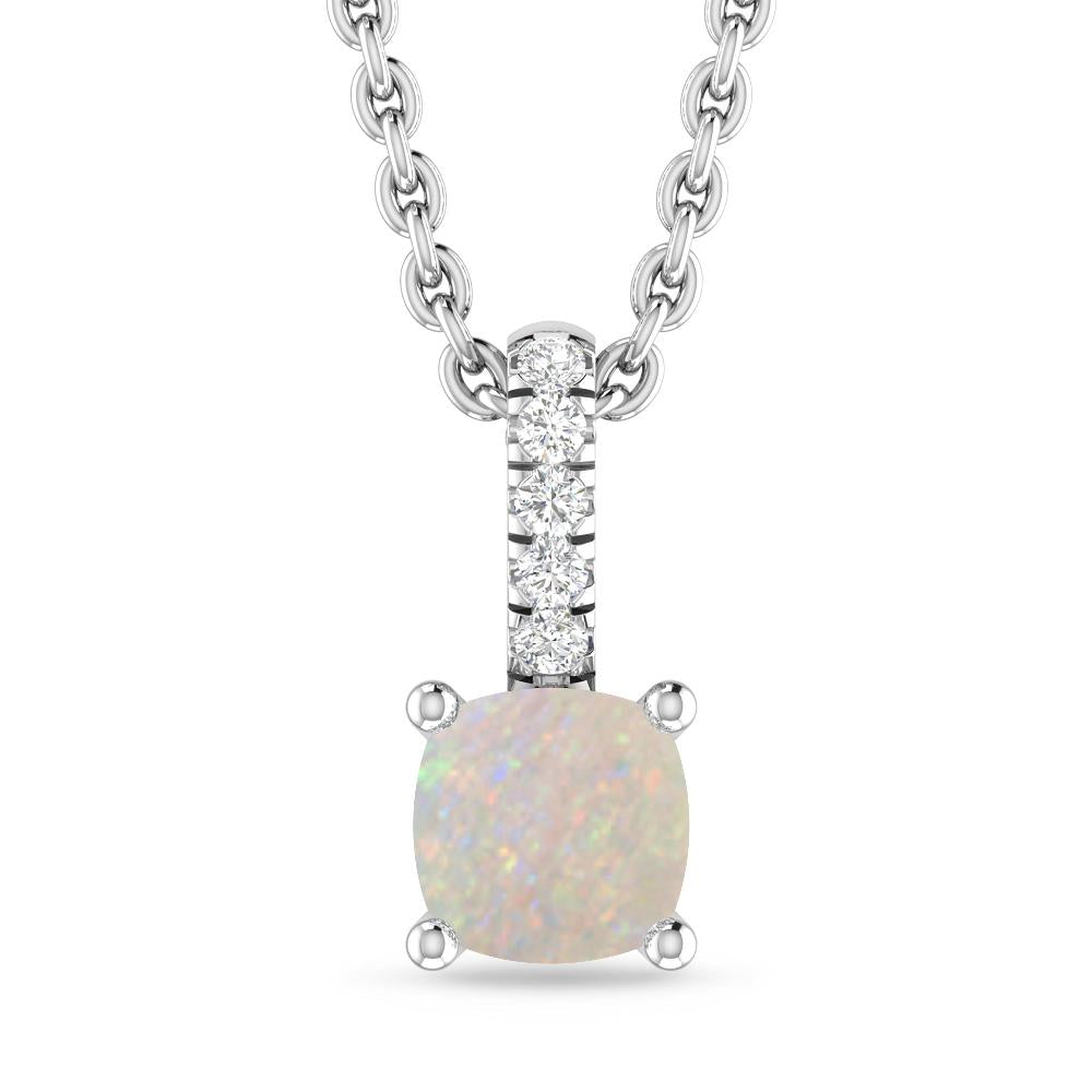 White Gold - Opal